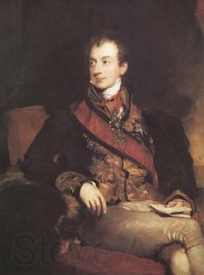 Sir Thomas Lawrence Clemens Lothar Wenzel (mk25) Spain oil painting art